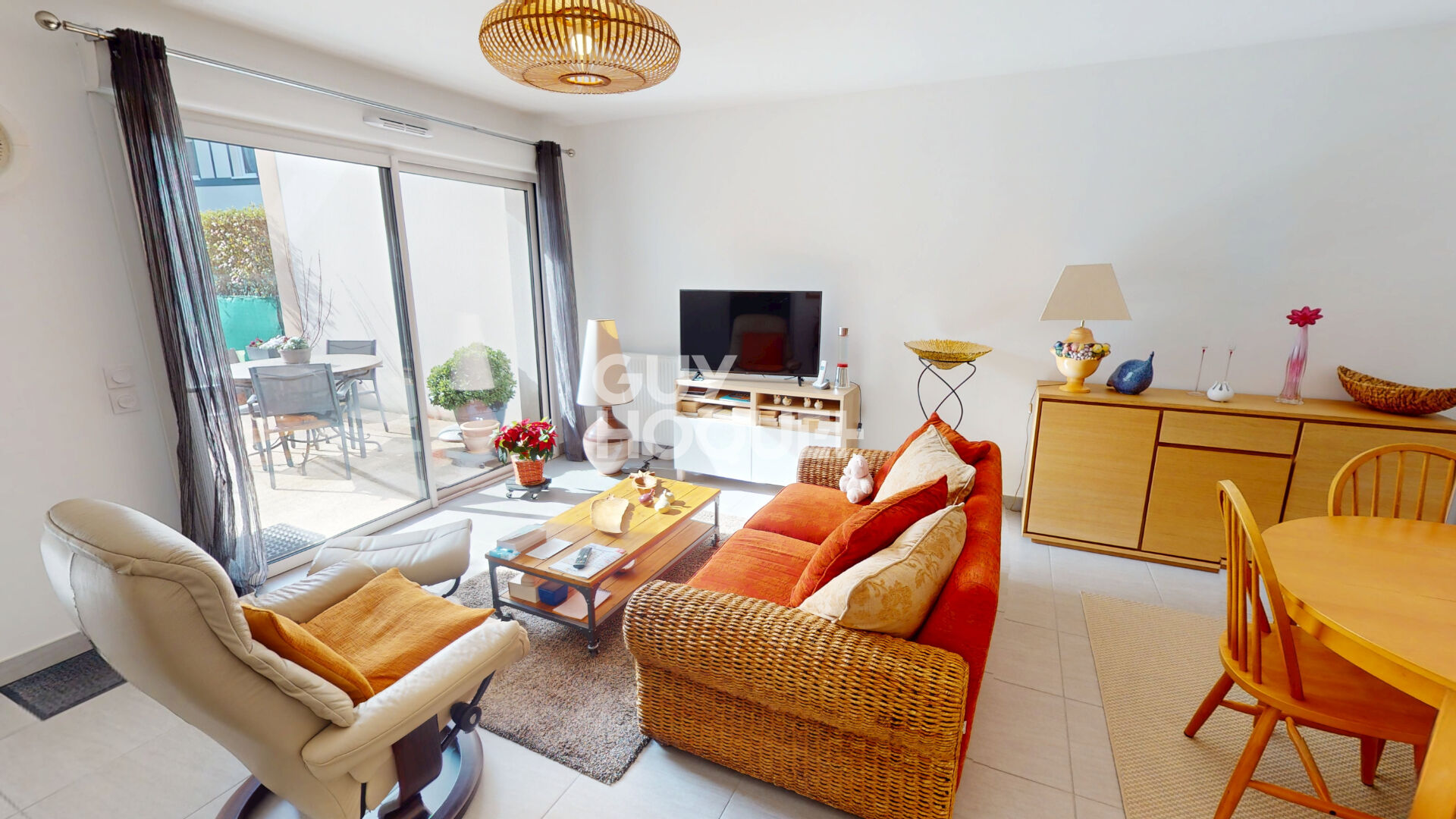 Appartement T2 + jardinet