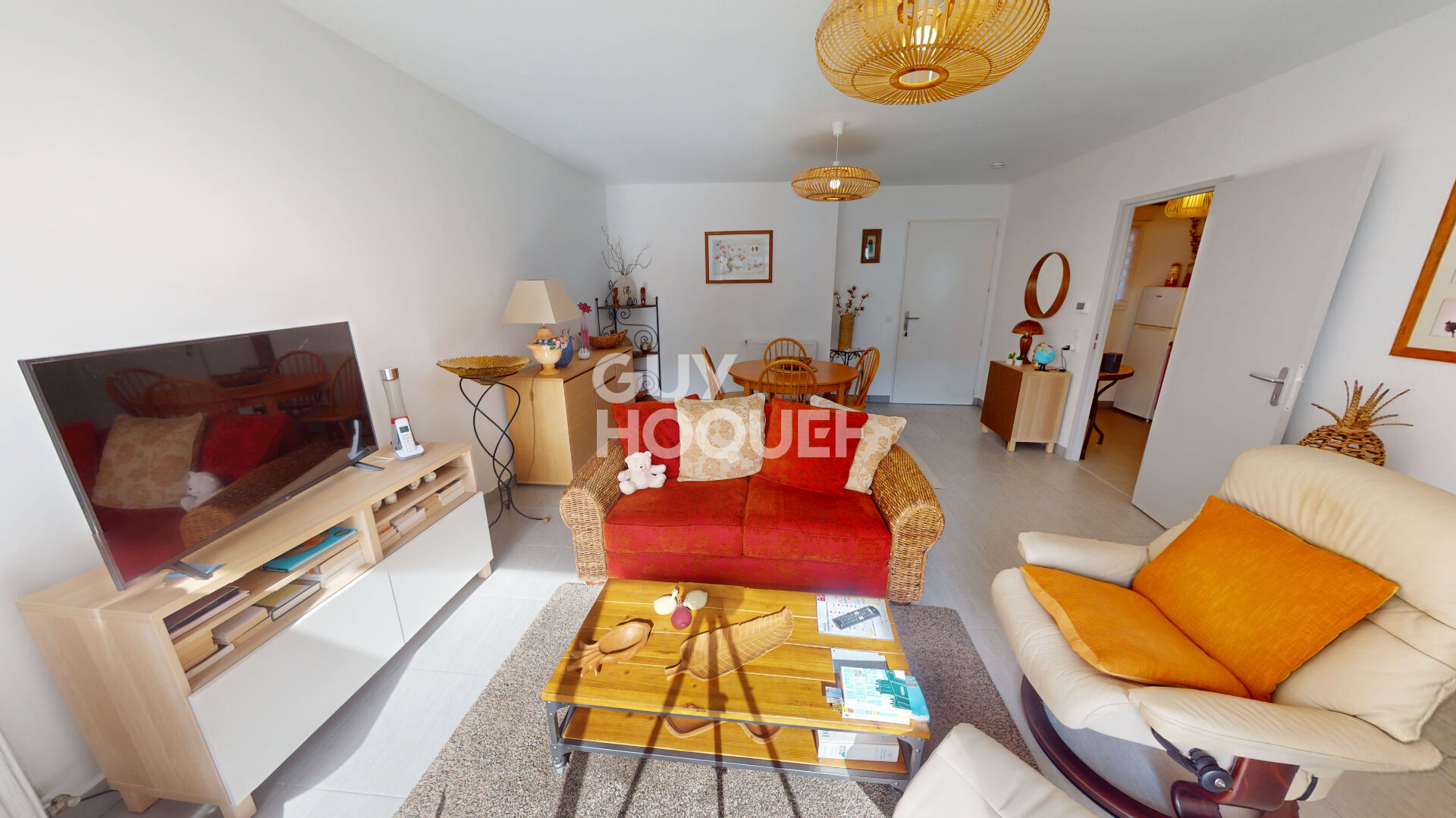 Appartement T2 + jardinet