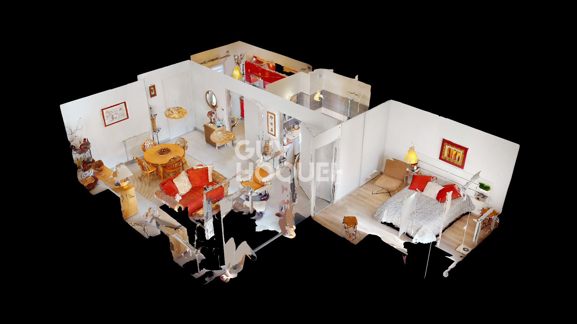 Appartement T2 + jardinet