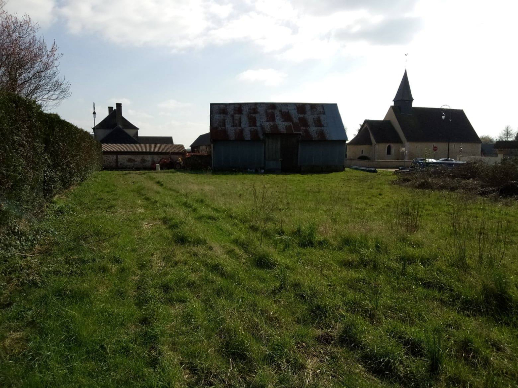 Terrain constructible de 1303 m² proche de Saint André de l'Eure