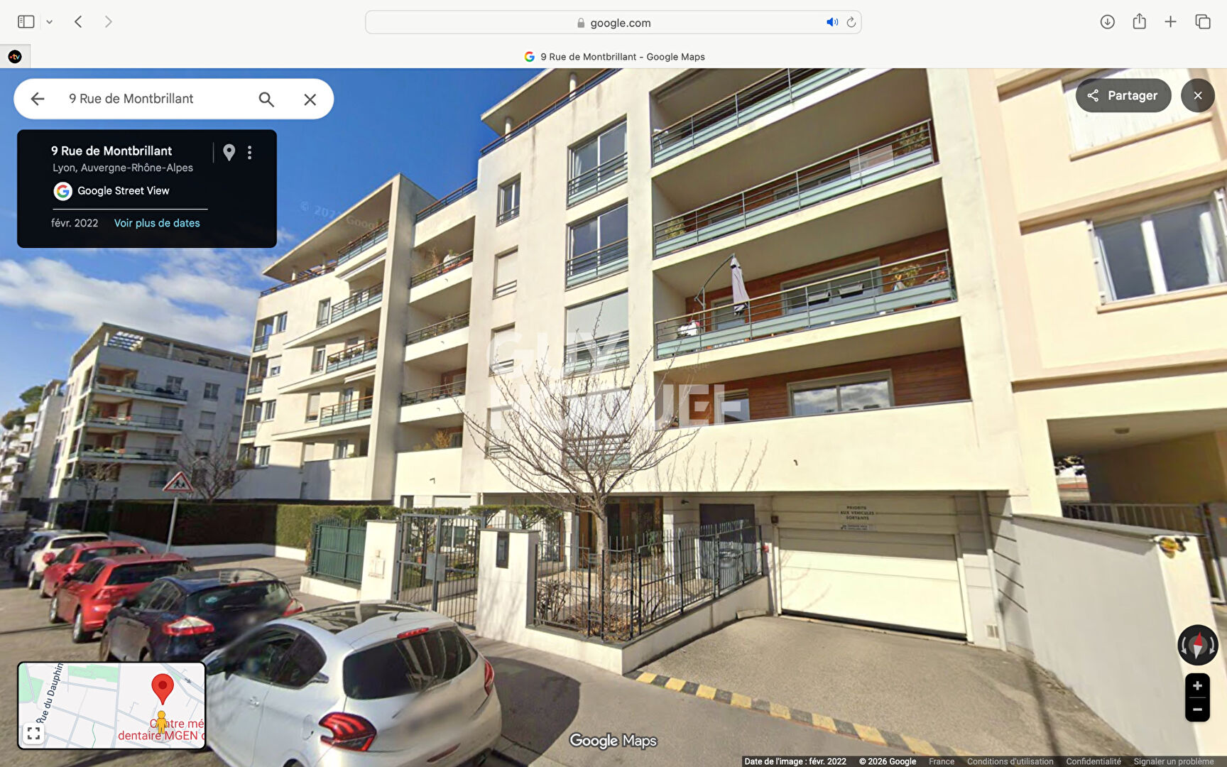 Parking / box  fermé Lyon 3ème