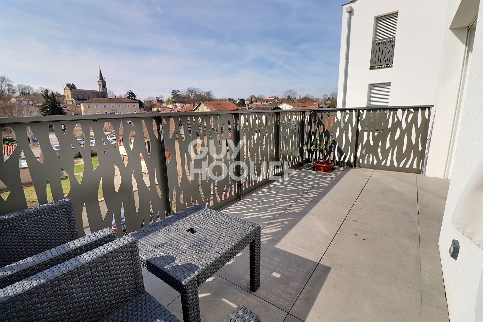 Appartement T4 lumineux avec grand balcon