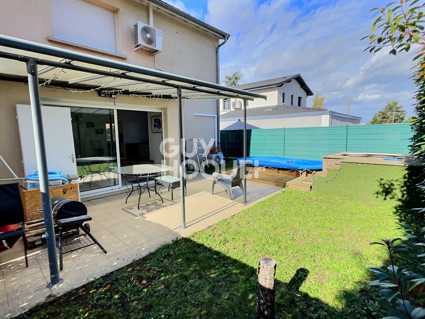 T4 Duplex 102m² avec jardin