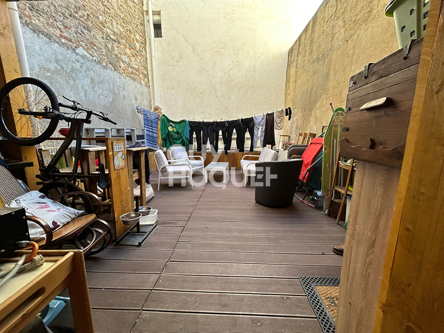 Maison T4 (100 m²) AVEC COUR en vente à SAINT LAURENT DE LA SALANQUE