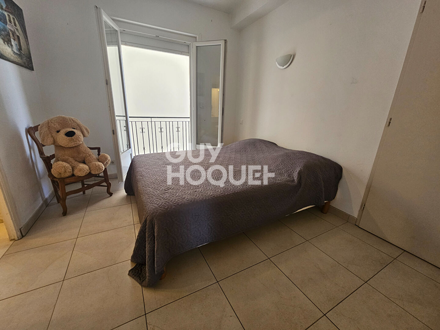 CANET PLAGE - CÔTÉ SUD - VENTE APPARTEMENT PRIVÉ FACE MER - TERRASSE PANORAMIQUE dans Villa année 1970