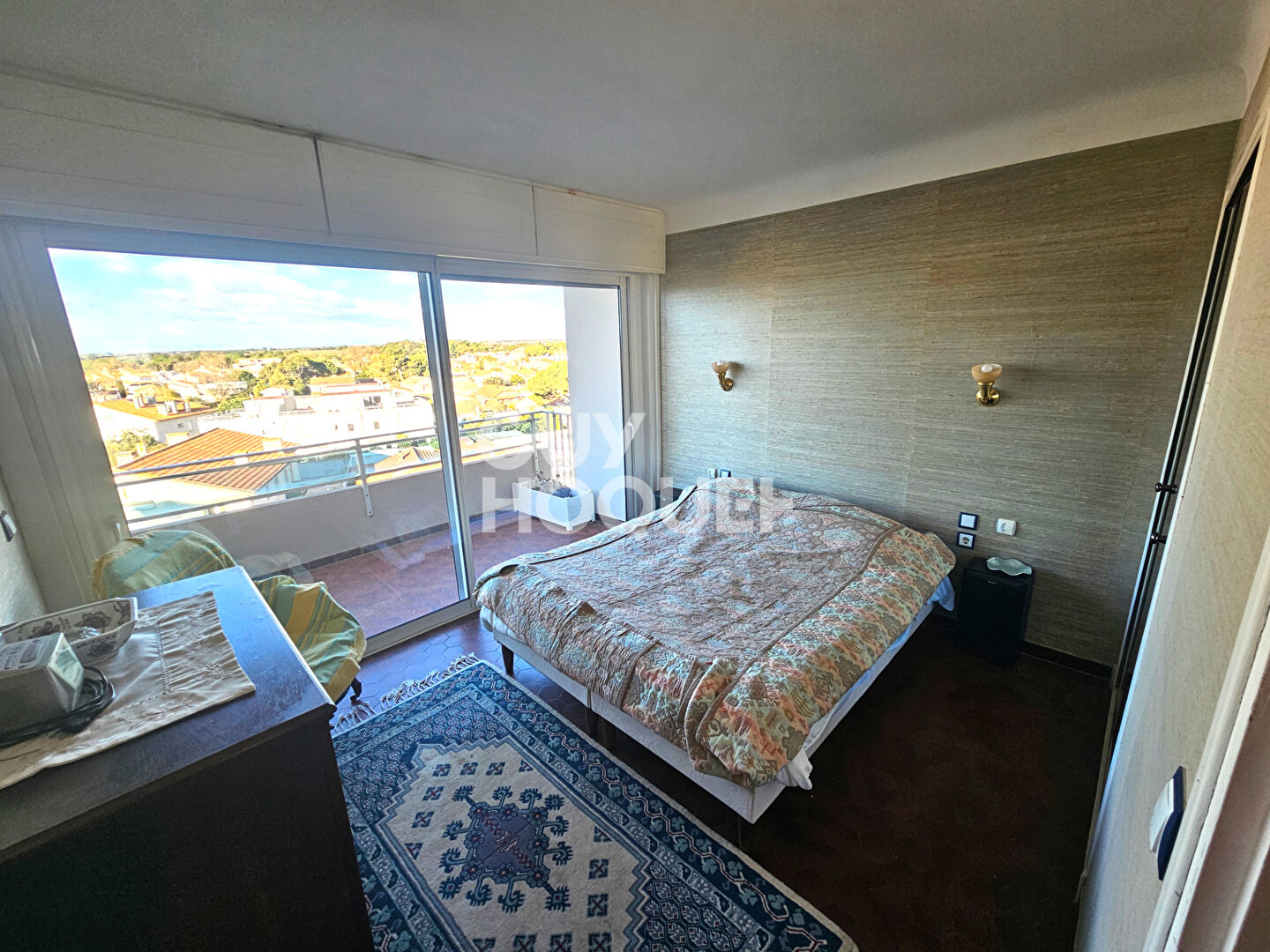 VUE MER EXCEPTIONNELLE :  Appartement 3 pièces au dernier étage à Canet en Roussillon !