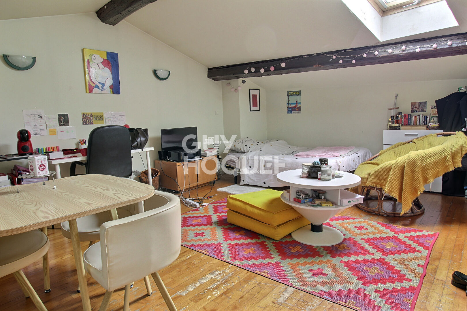 À vendre : Appartement T1 au dernier étage à Nancy Sainte Anne