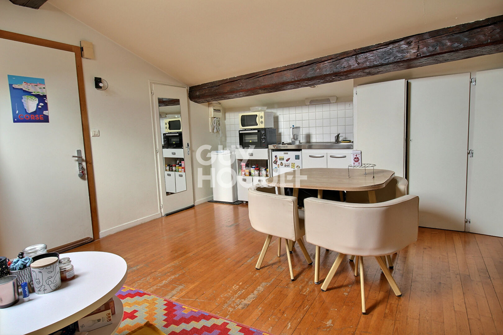 À vendre : Appartement T1 au dernier étage à Nancy Sainte Anne