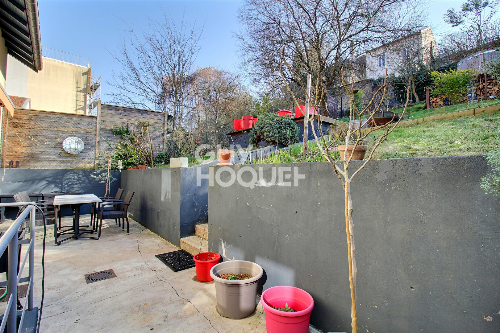 Maison à vendre à Nancy avec 4 chambres un bureau une terrasse un jardin et trois garages Rue de la Colline