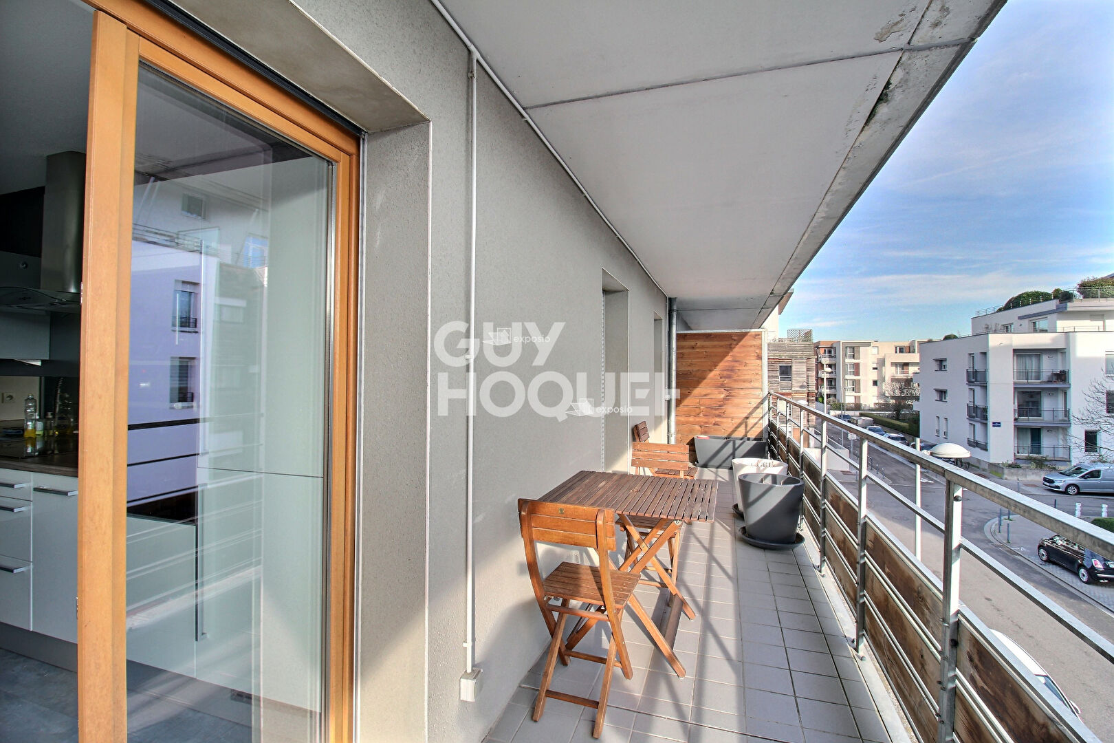 Appartement deux chambres terrasse et garage à Nancy RIVES DE MEURTHE