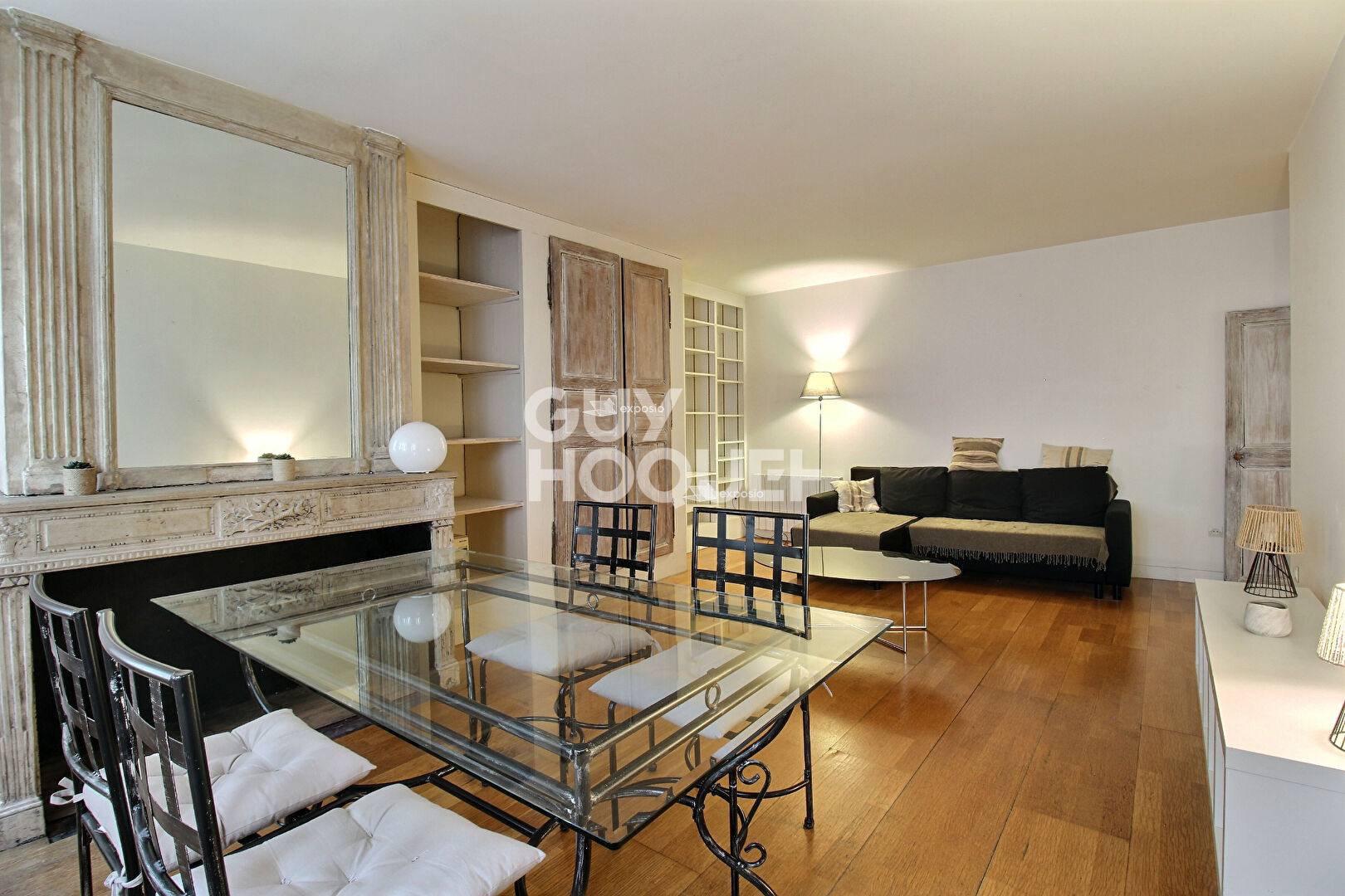 Appartement de caractère T2 avec une chambre à Nancy secteur Marché Central couvert