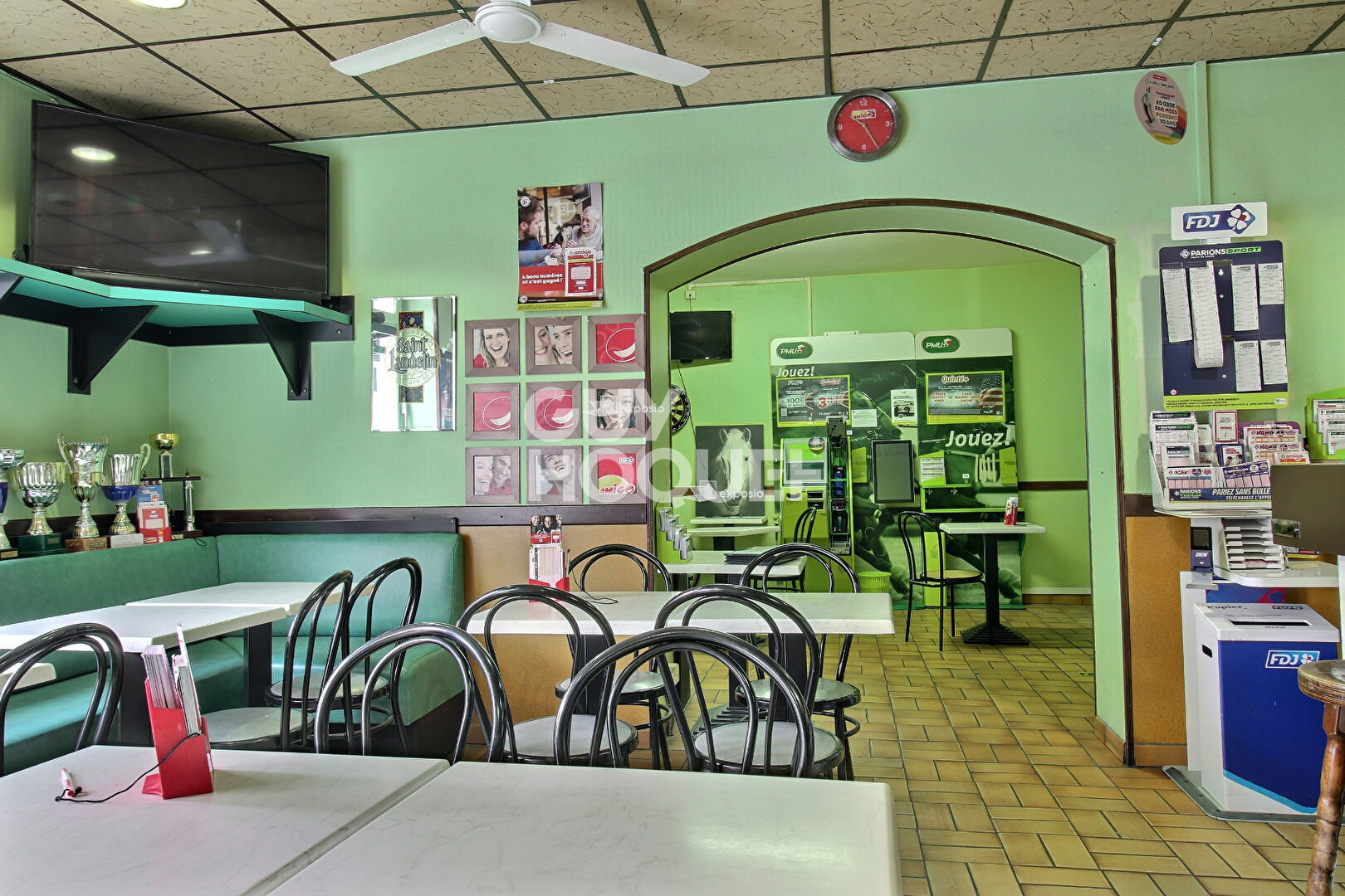 Fonds de commerce BAR PMU - Licence IV -Faible loyer -Nancy Bonsecours