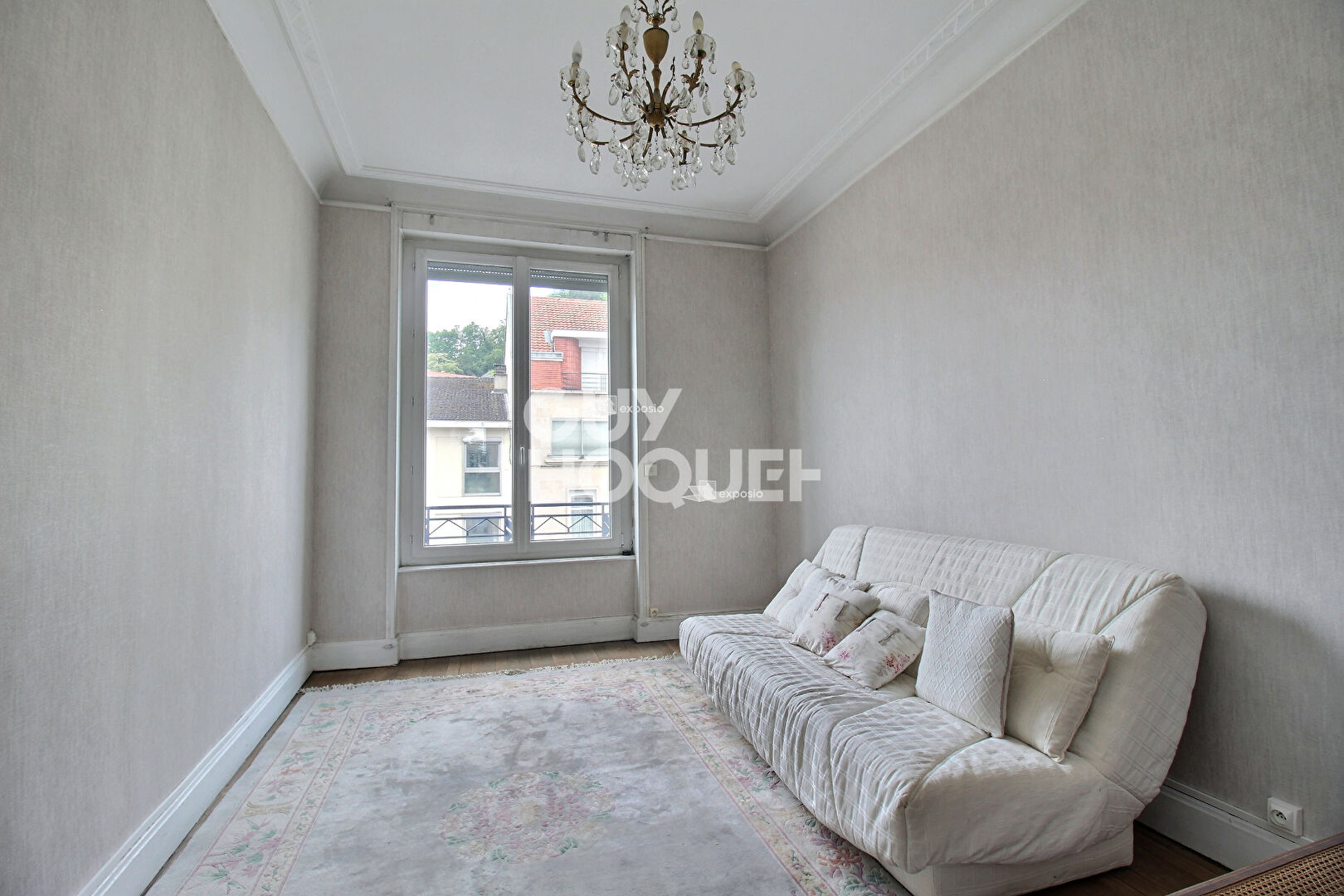 RARE: appartement de caractère avec trois chambres un jardin et un garage à NANCY BOUDONVILLE