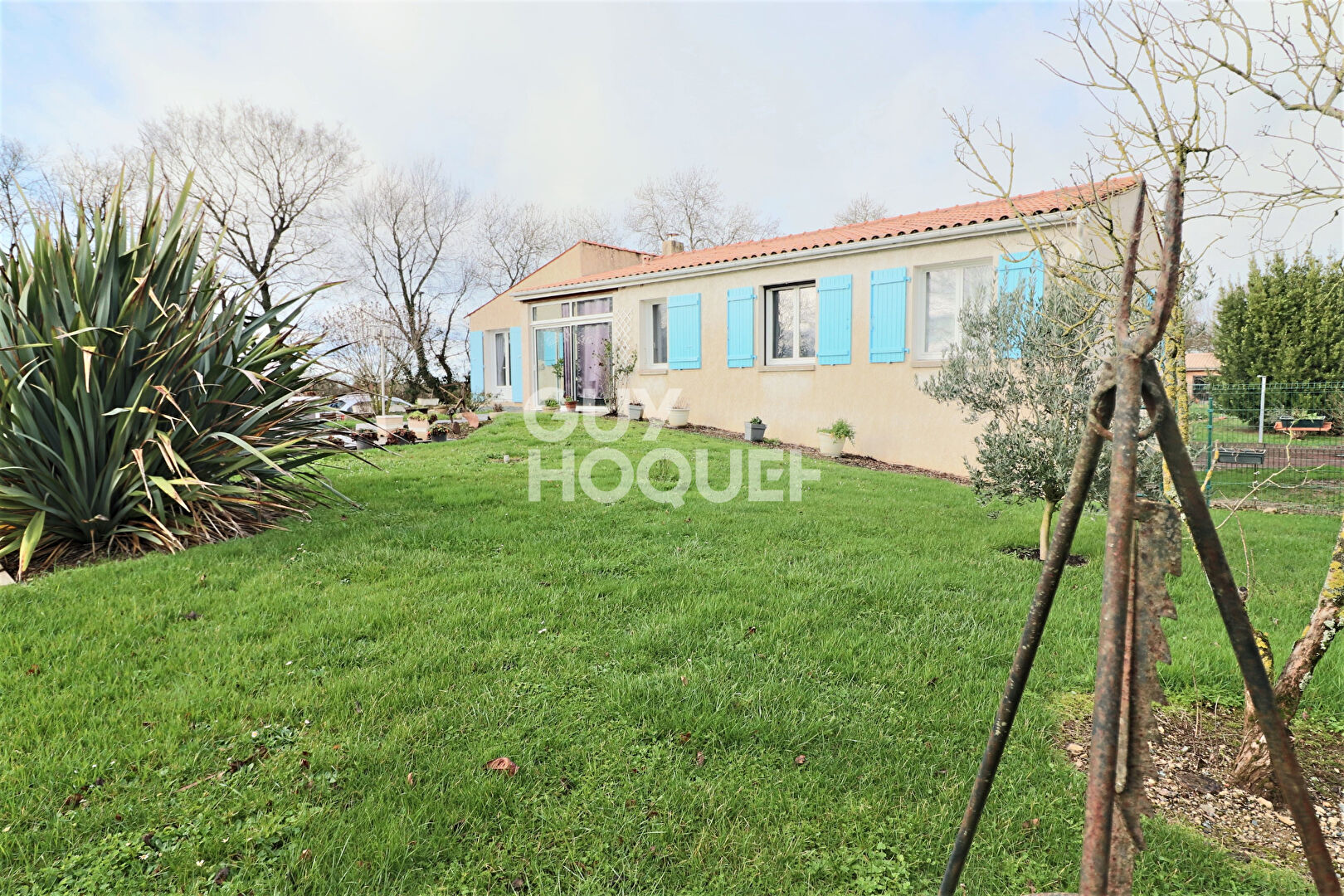 Maison Plain pied 4 chambres avec piscine