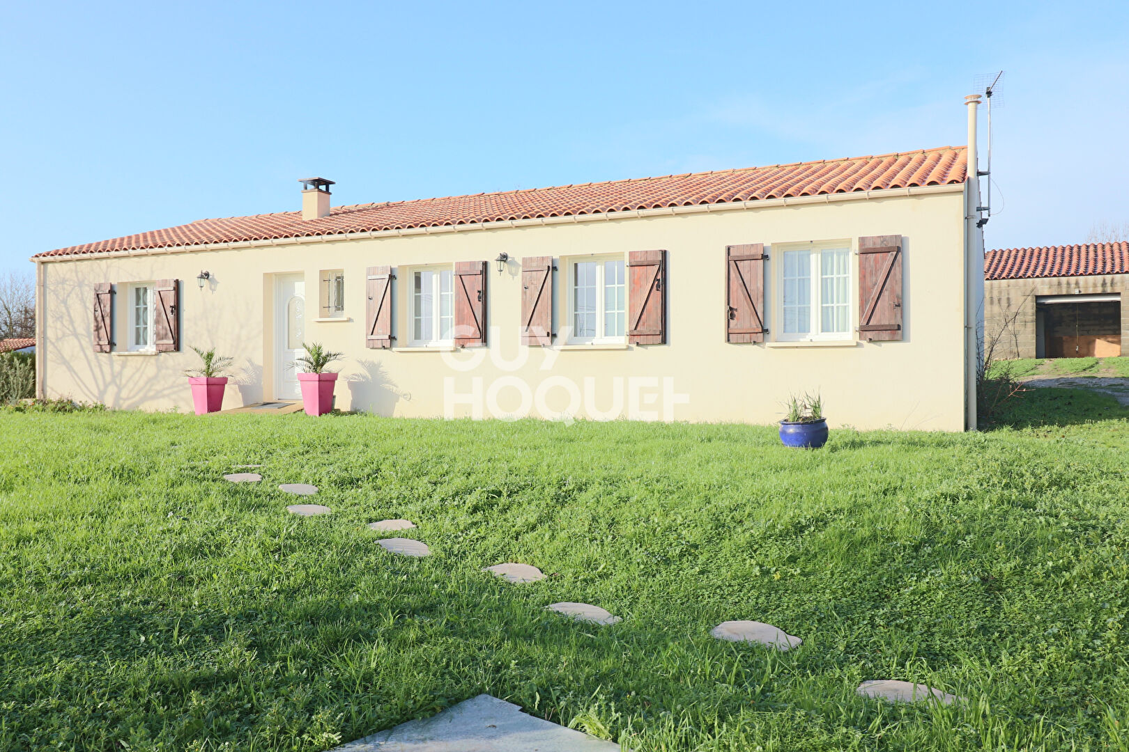 Maison de plain-pied au calme