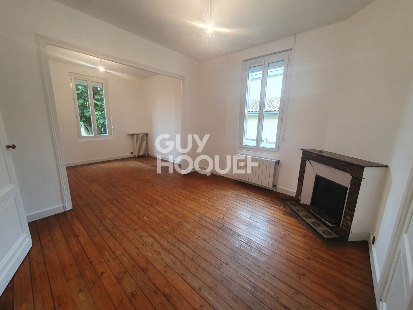 Maison + Jardin + garage double