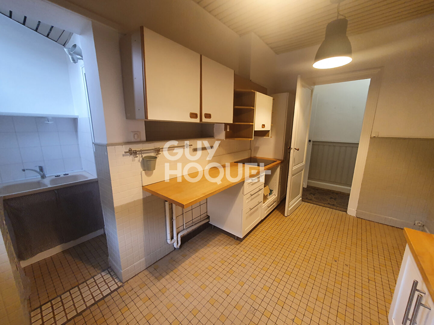 Maison + Jardin + garage double