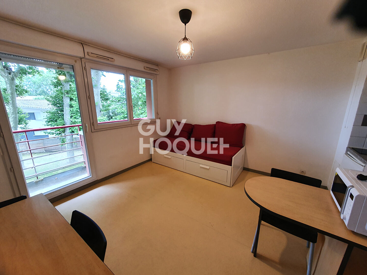 T1 Meublé + Balcon + Parking