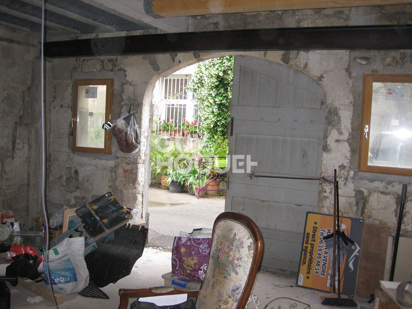 Garage + étage habitable 33 m²