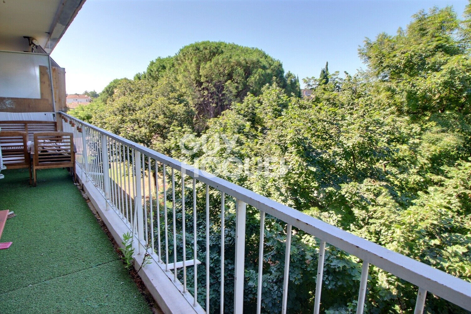 Appartement  2 chambres avec grand balcon