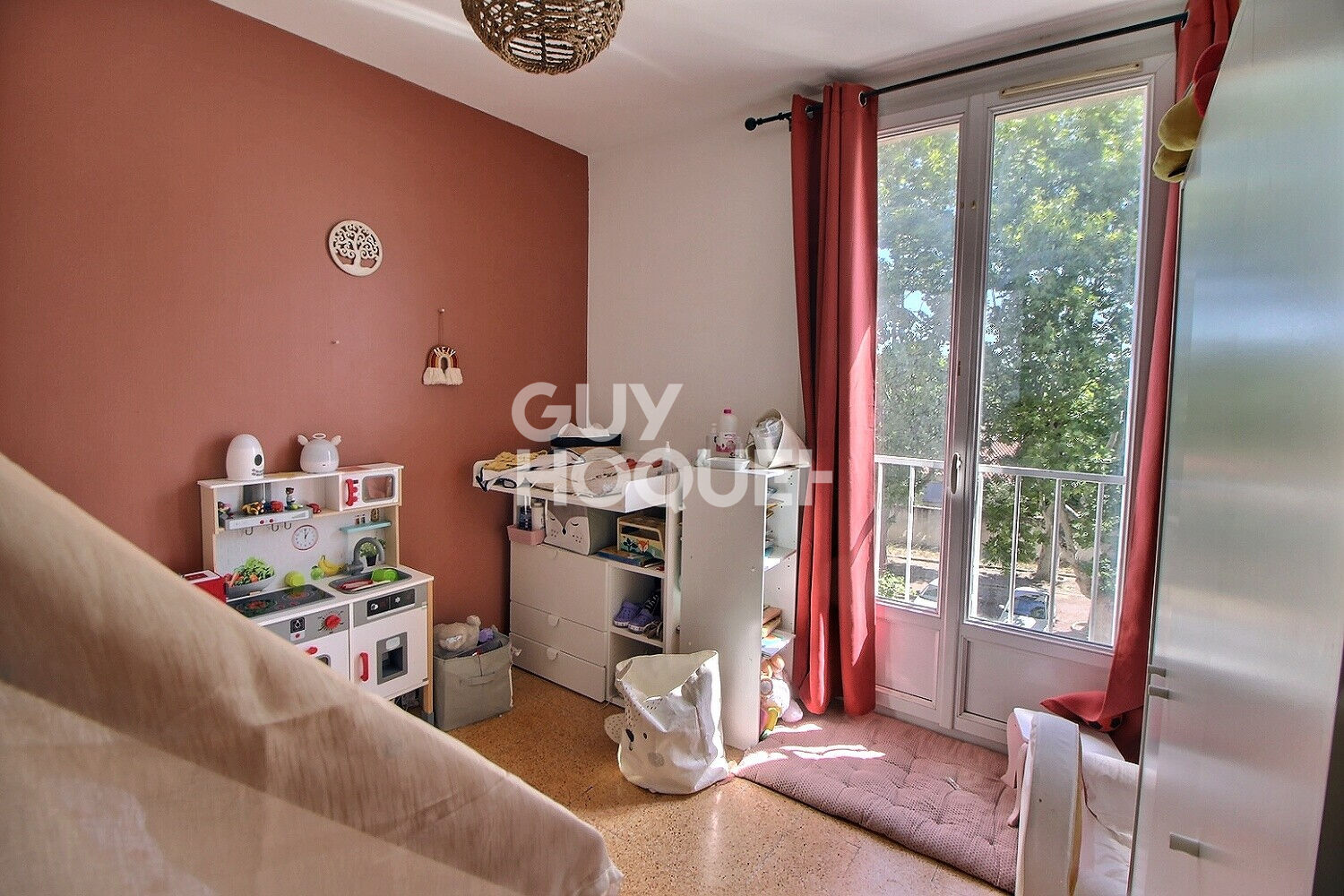 Appartement  2 chambres avec grand balcon