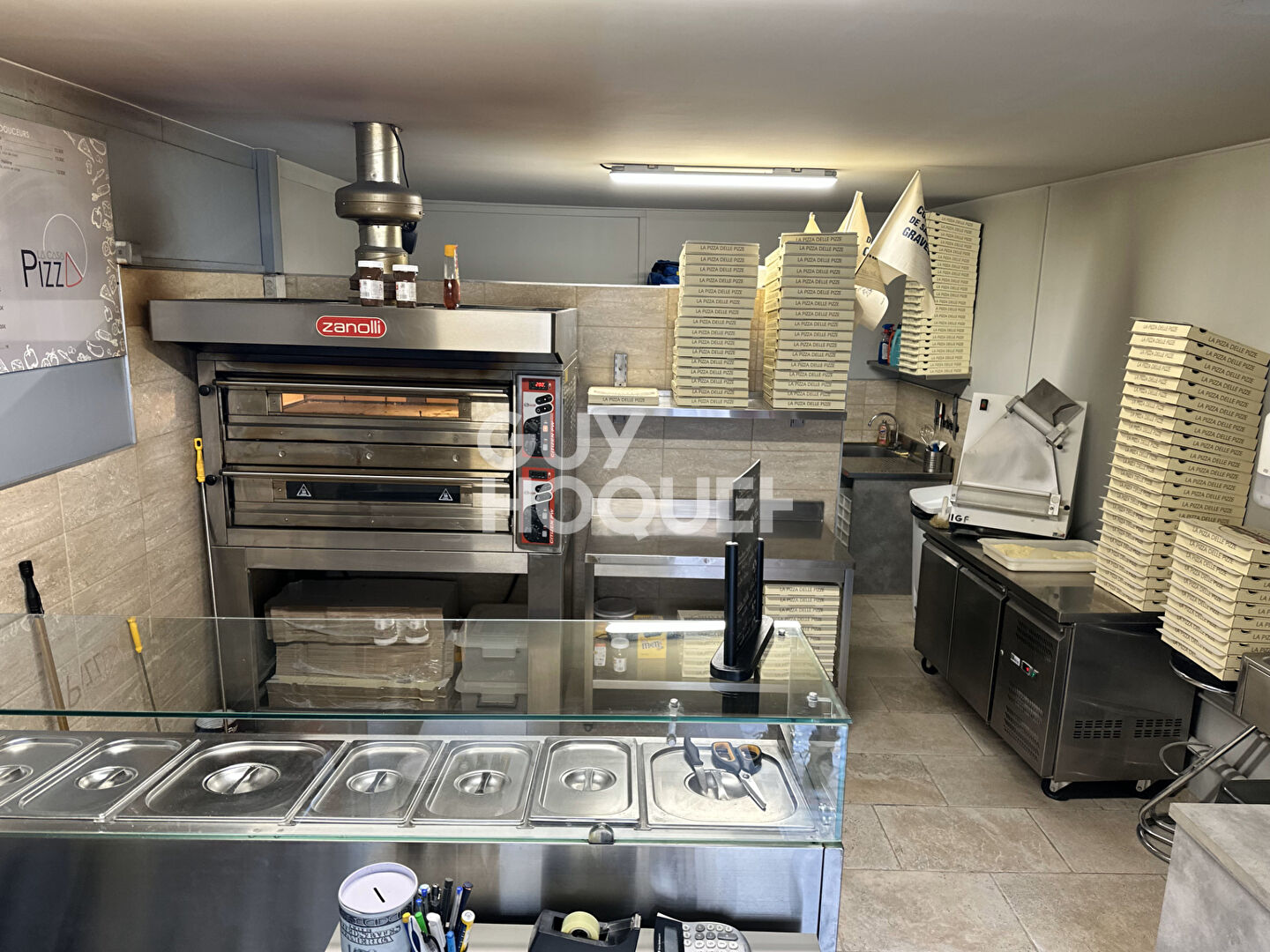 Fonds de commerce -Pizzeria  à emporter - 33 m²