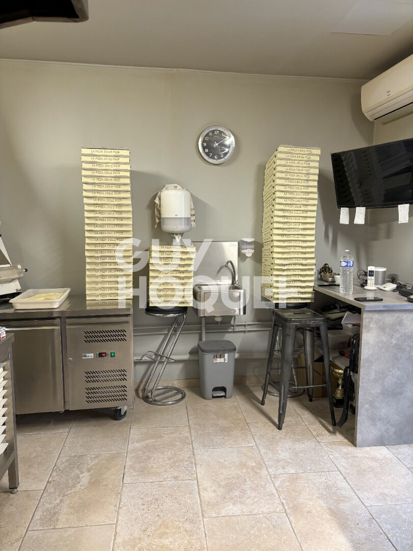 Fonds de commerce -Pizzeria  à emporter - 33 m²