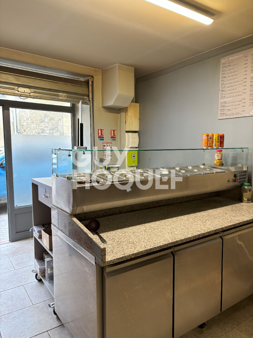 Fonds de commerce -Pizzeria  à emporter - 33 m²