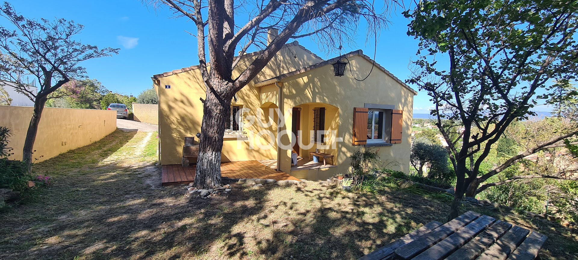 Villa  de plain-pied -  Vue imprenable -  Caumont sur Durance