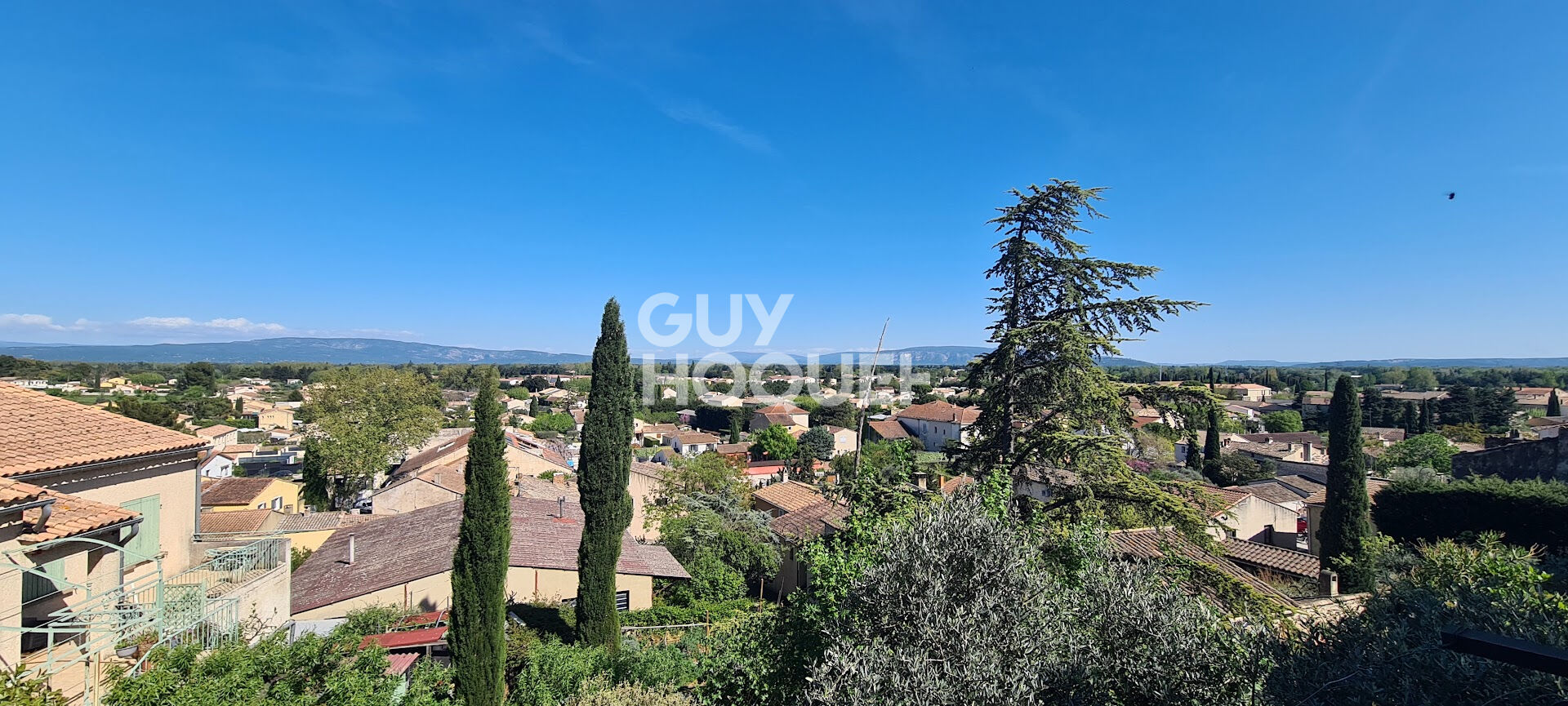 Villa  de plain-pied -  Vue imprenable -  Caumont sur Durance