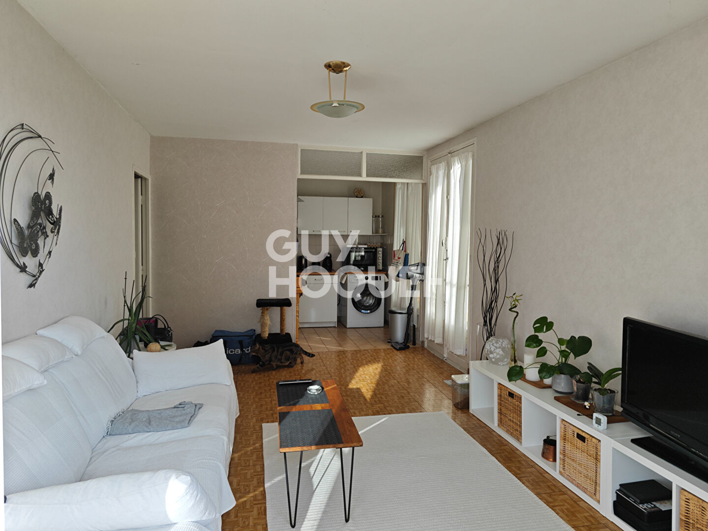 APPARTEMENT TYPE 2 2 BALCONS CAVE PARKING COLLECTIF METRO EMPALOT