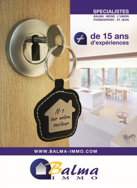 ST ORENS DE GAMEVILLE LOCATION APPARTEMENT T 2 AU 1er ETAGE