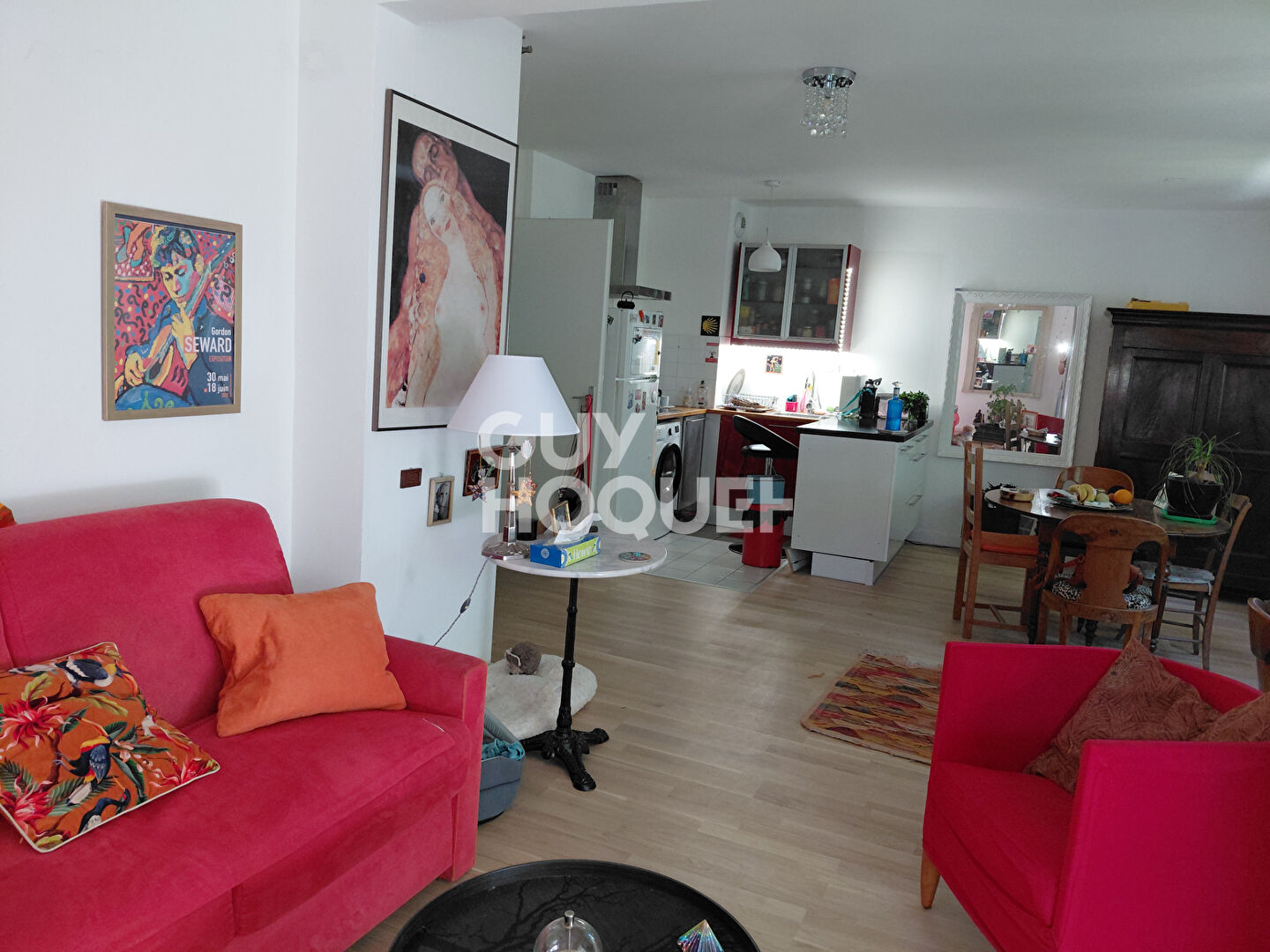 Toulouse 2 pièce(s) 45 m2+PKG