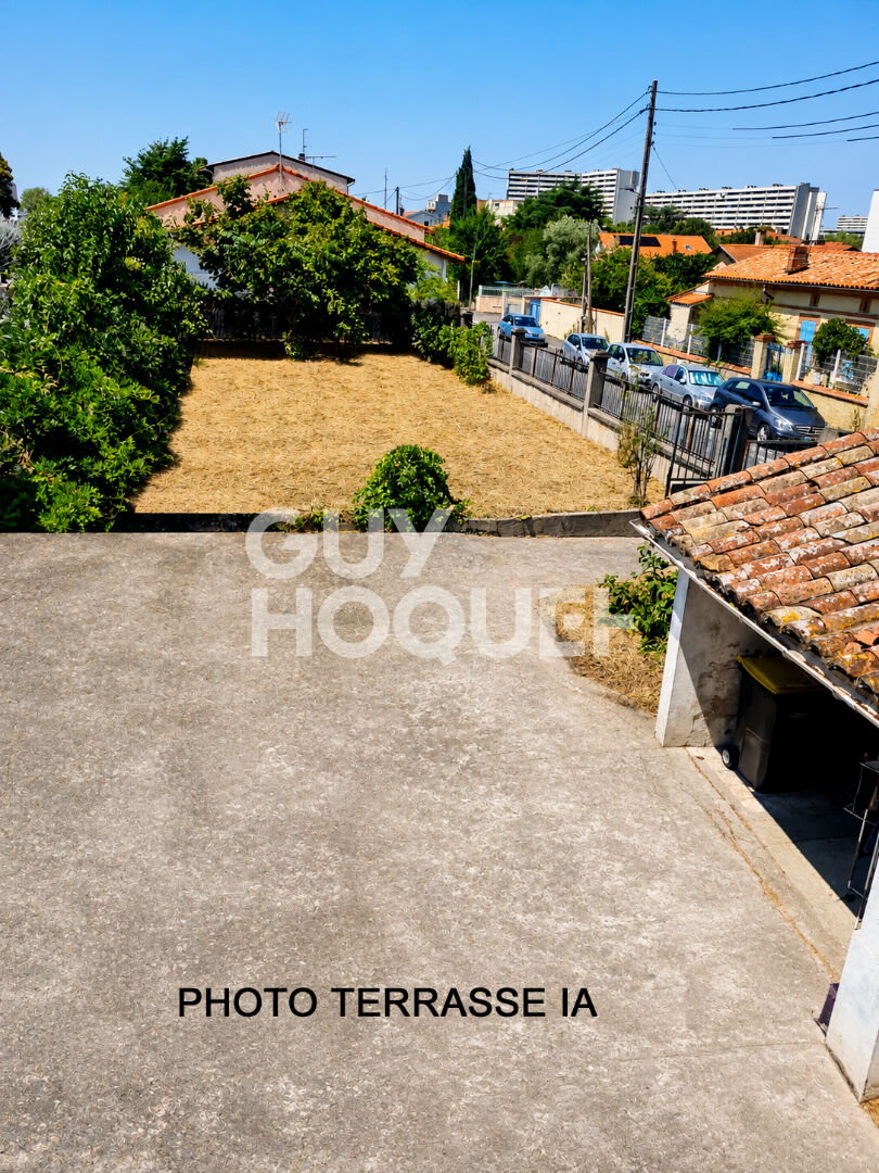 LAFOURGUETTE : Charmante Toulousaine T7 avec jardin et garage