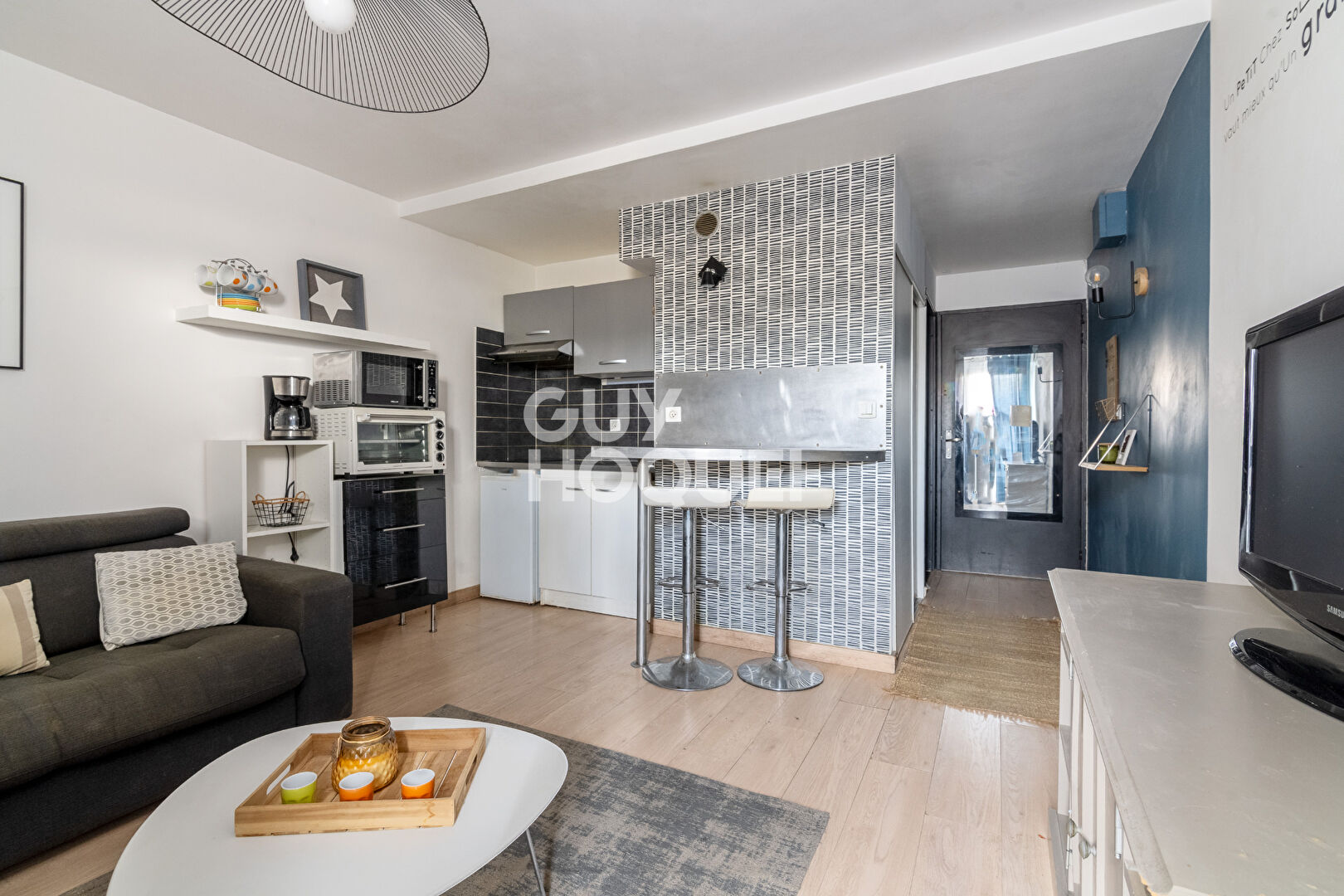 Studio meublé avec terrasse. Toulouse secteur Saint-Michel / Conseil régional