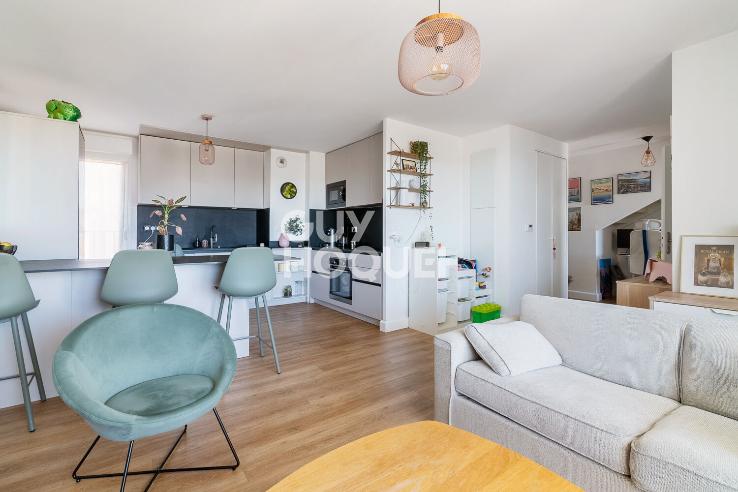 EXCLUSIVITÉ SUPERBE DUPLEX T3 AVEC DEUX TERRASSES ET GARAGE