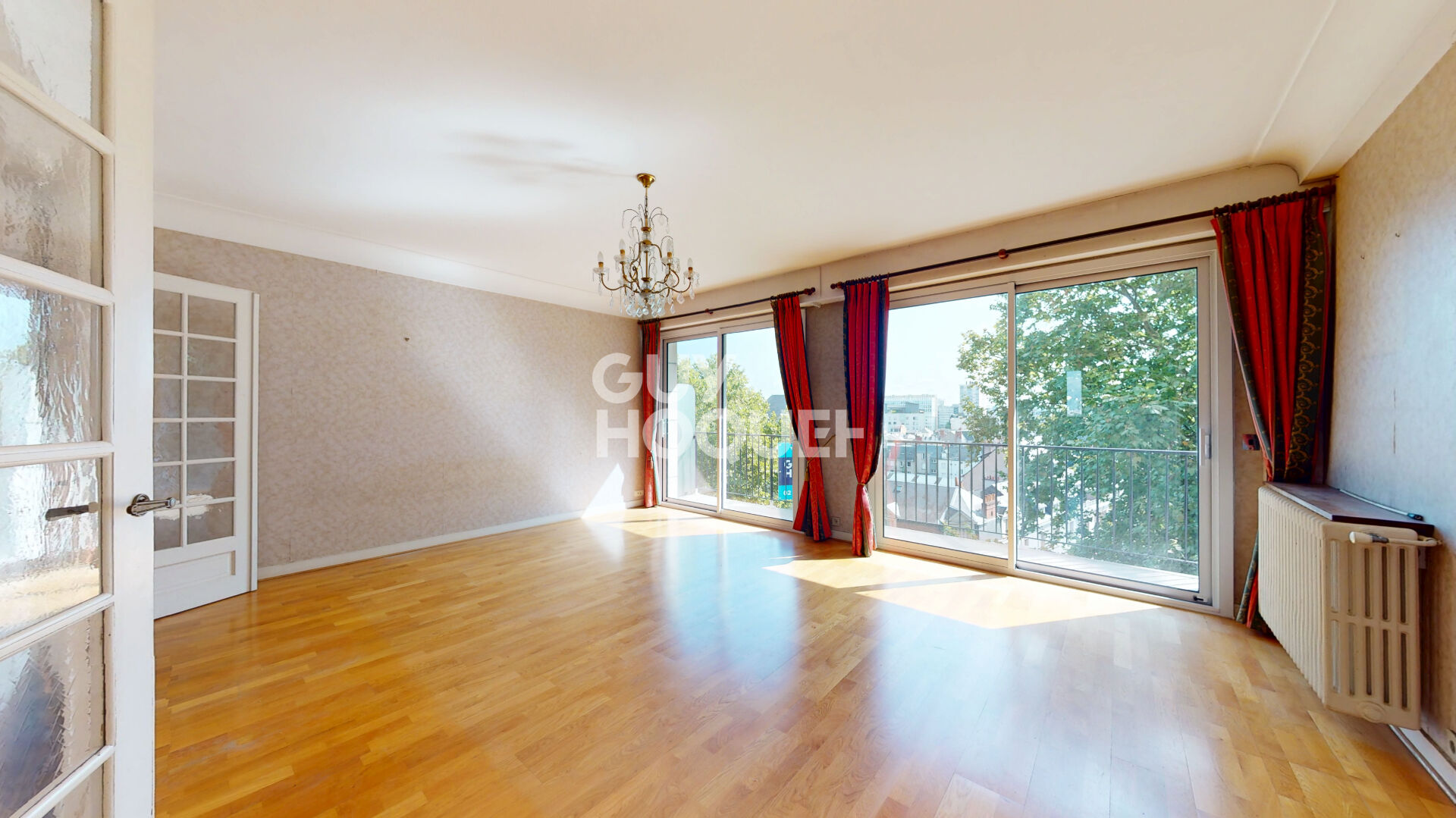 Appartement traversant  T4  - boxe en sous sol