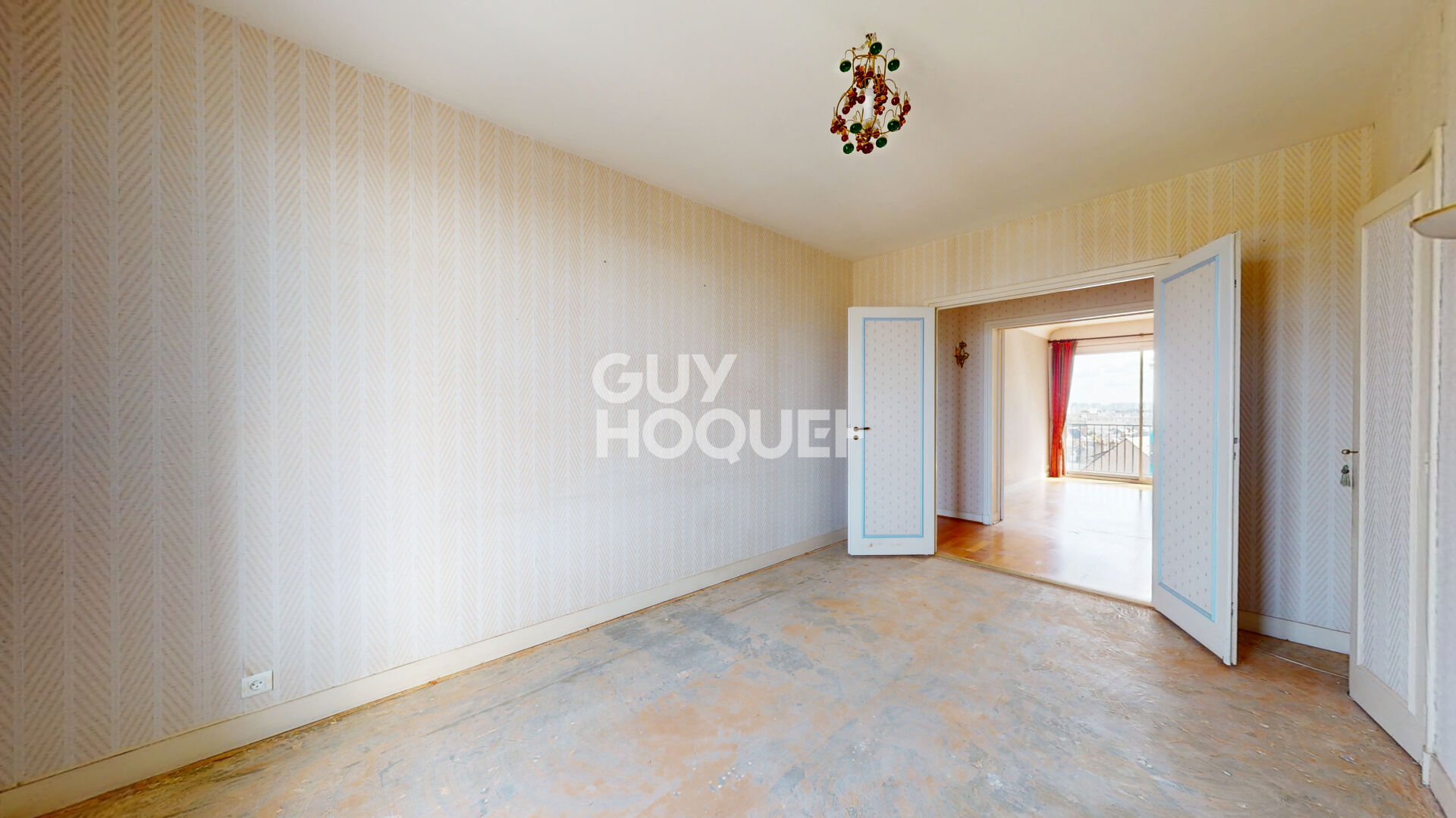 Appartement traversant  T4  - boxe en sous sol