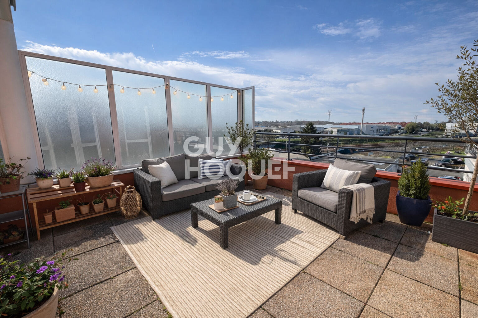 DUPLEX - 113m² - 2 TERRASSE - BOX + PARKING