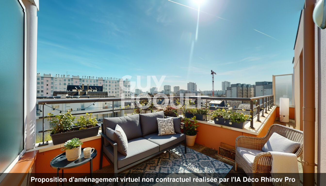 DUPLEX - 113m² - 2 TERRASSE - BOX + PARKING
