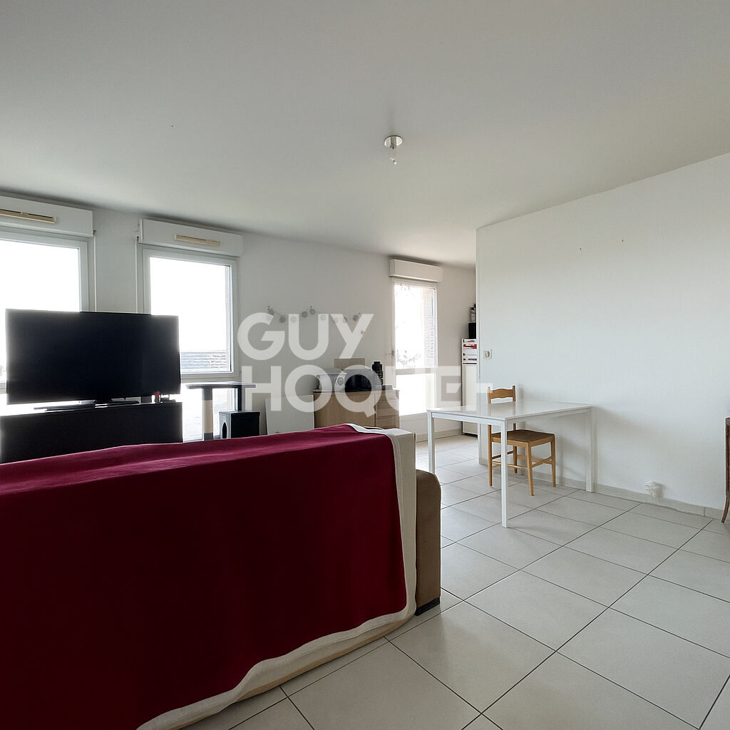 Appartement avec balcon - 1 chambre dans résidence avec ascenseur