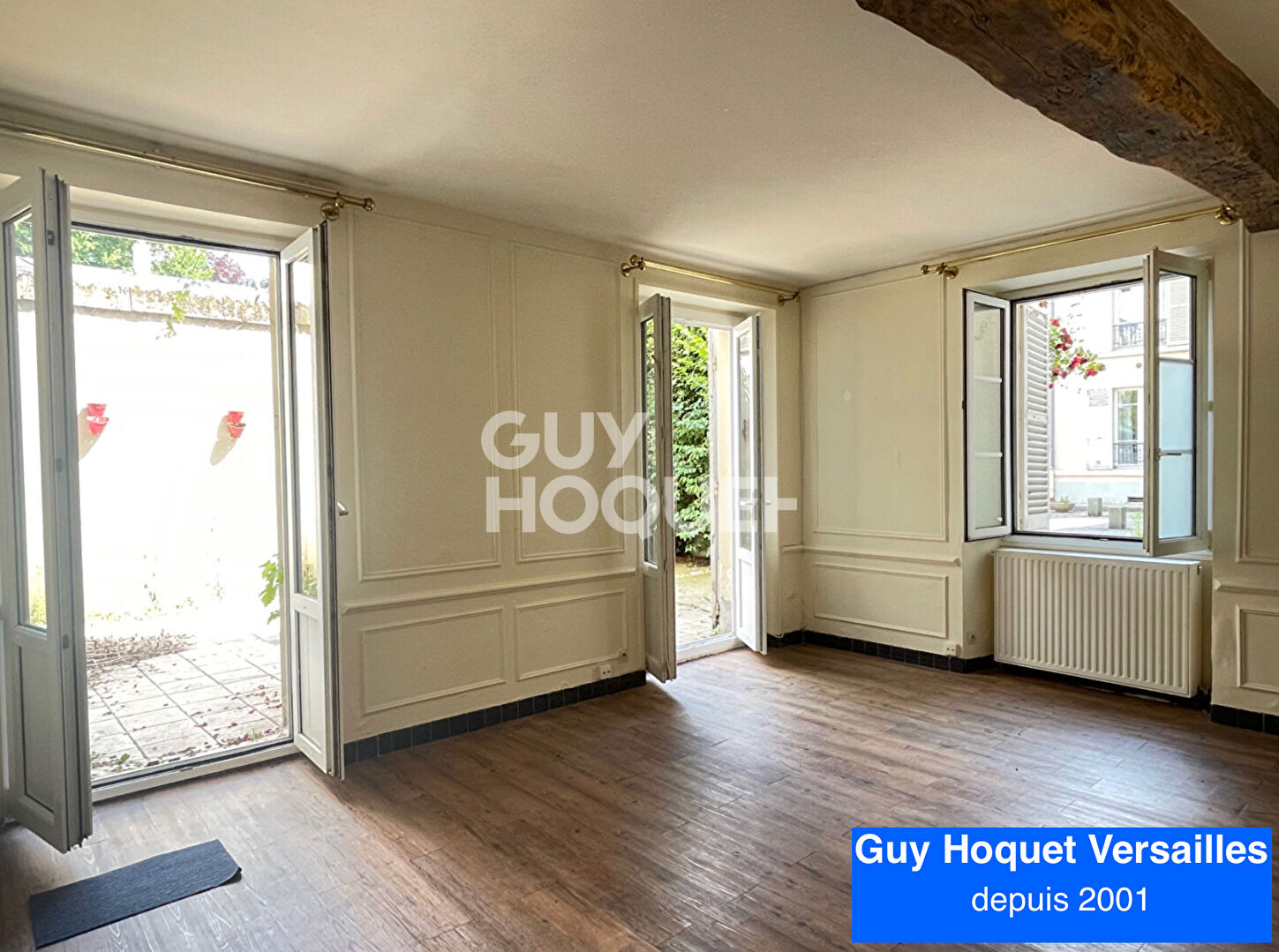 Appartement Versailles 2 pièce(s) sur cour jardin