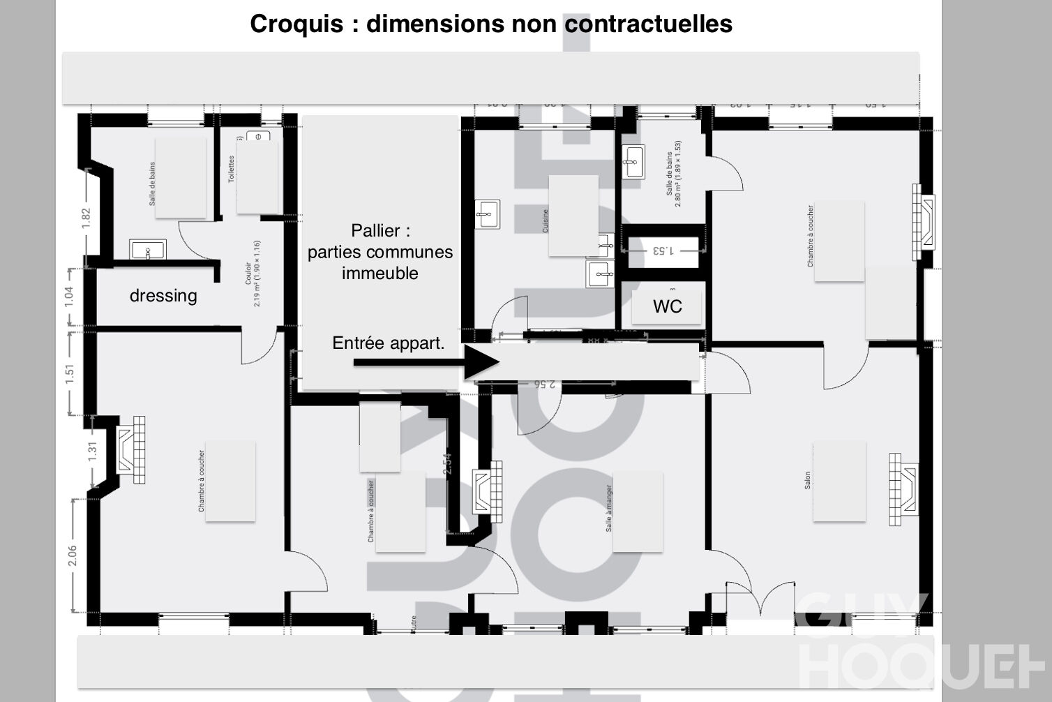 Bel Appartement  ancien rénové à Versailles