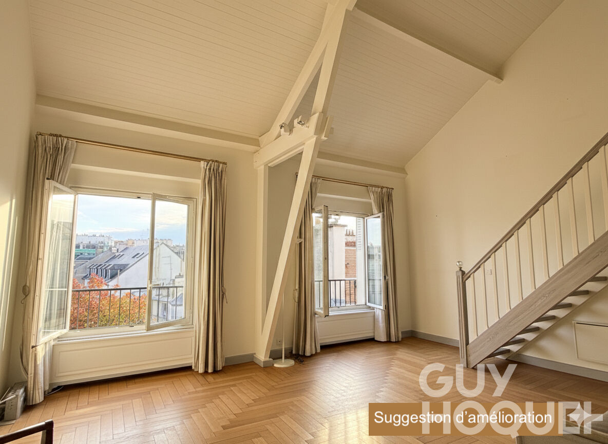 Appartement Duplex Versailles 3 chambres  double séjour cathédrale 103 m2