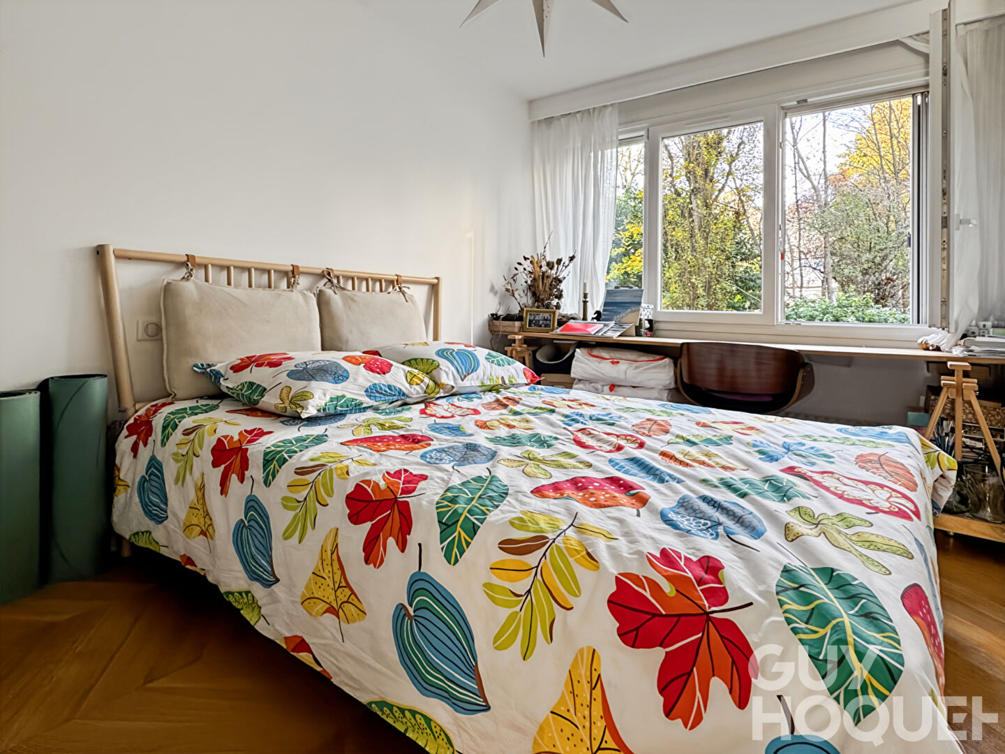 Appartement  69 m² - Terrasse - Parking - Cave -  Calme absolu - Vue verdoyante.