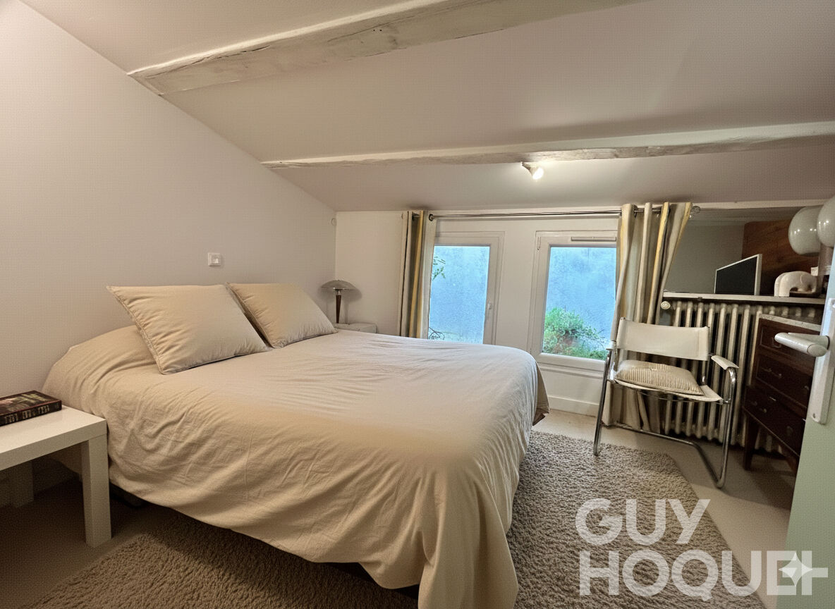 Dernier étage 60 m2 avec extérieur 2/3 pièces, centre-ville de La Rochelle