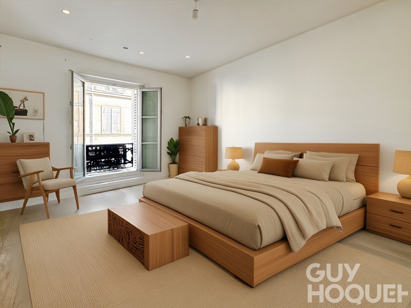 Versailles Chantiers  Mairie  / 2 pièces en Dernier étage / Fort potentiel duplex