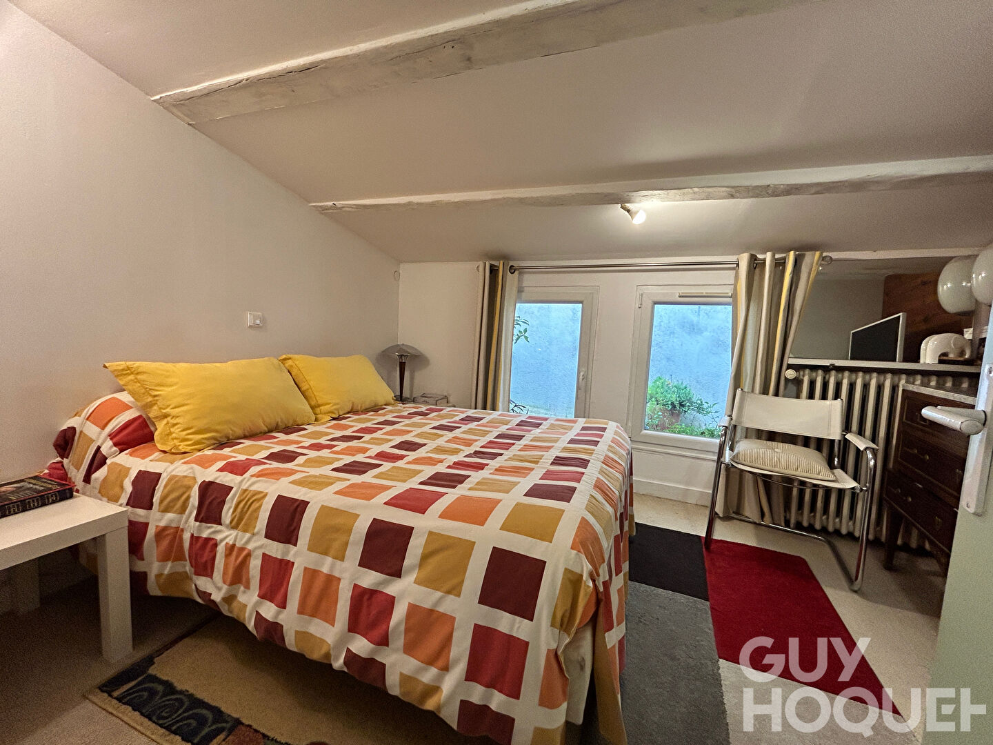 Centre-ville La Rochelle, dernier étage 2/3 pièces avec extérieur