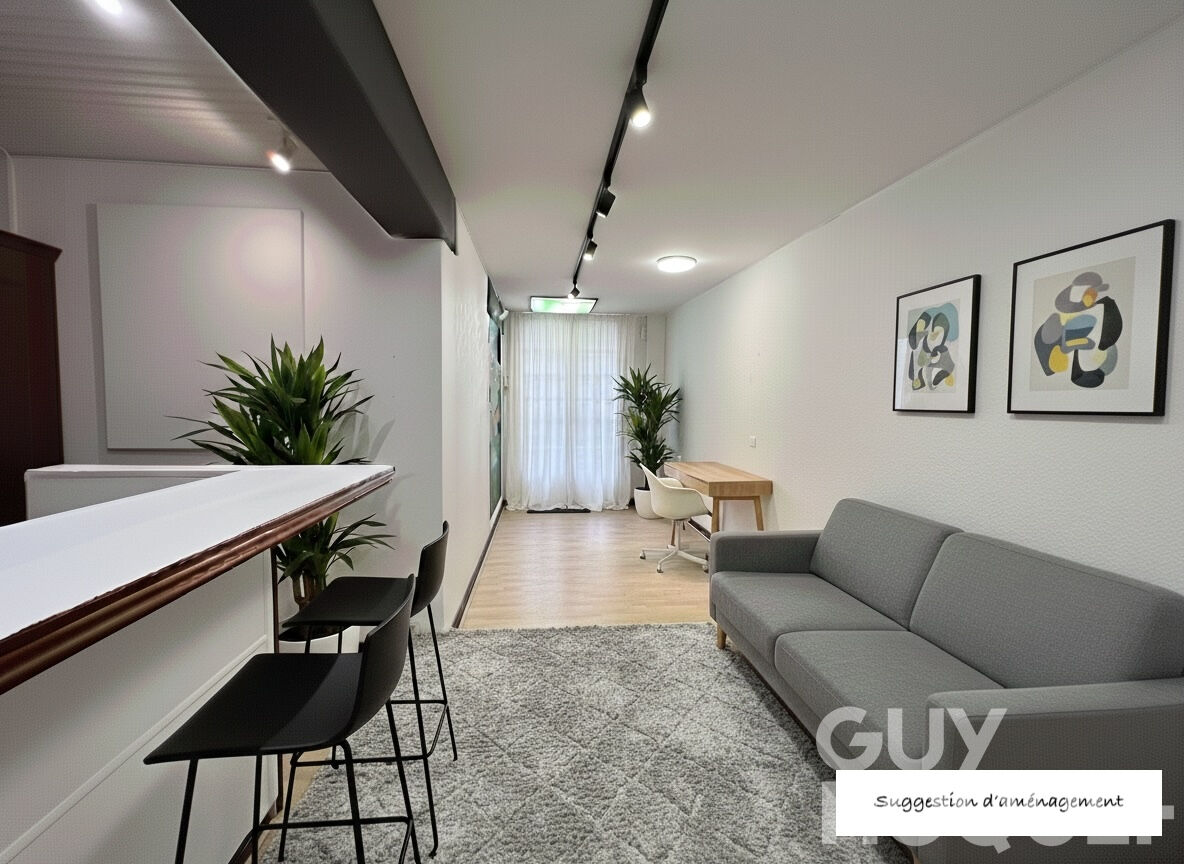 Studio à fort potentiel hyper-centre de La Rochelle, Place de Verdun à 100 m