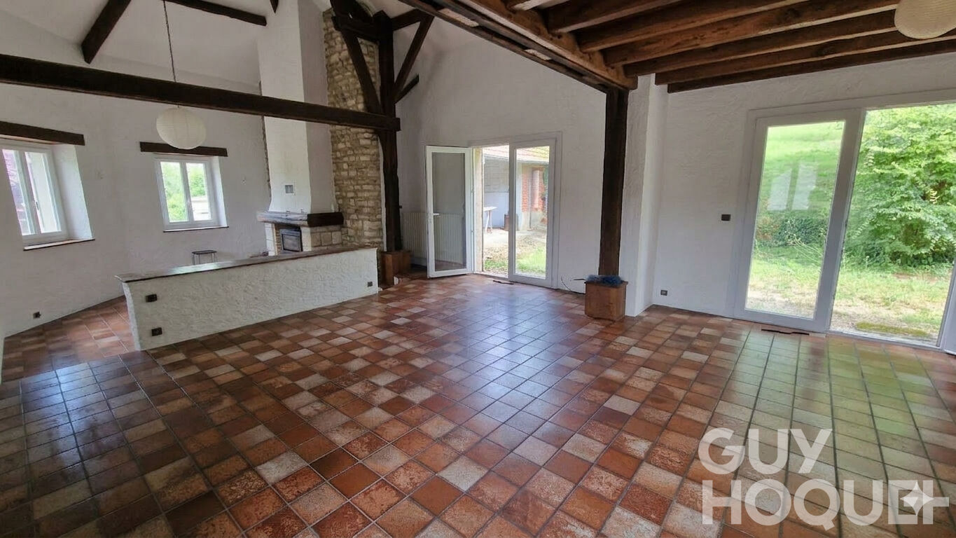 Grande maison familiale 170 m² , 3 chambre dont 1 suite parentale, salon cathédrale, grand jardin